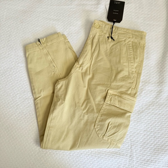 Current/Elliott The Cadet Maize Yellow Women’s Cargo Pants Size 26 NWT - Picture 7 of 9